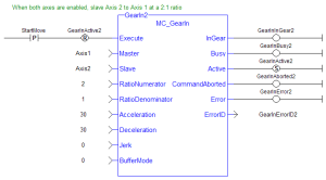 MC_GearIn: LD example